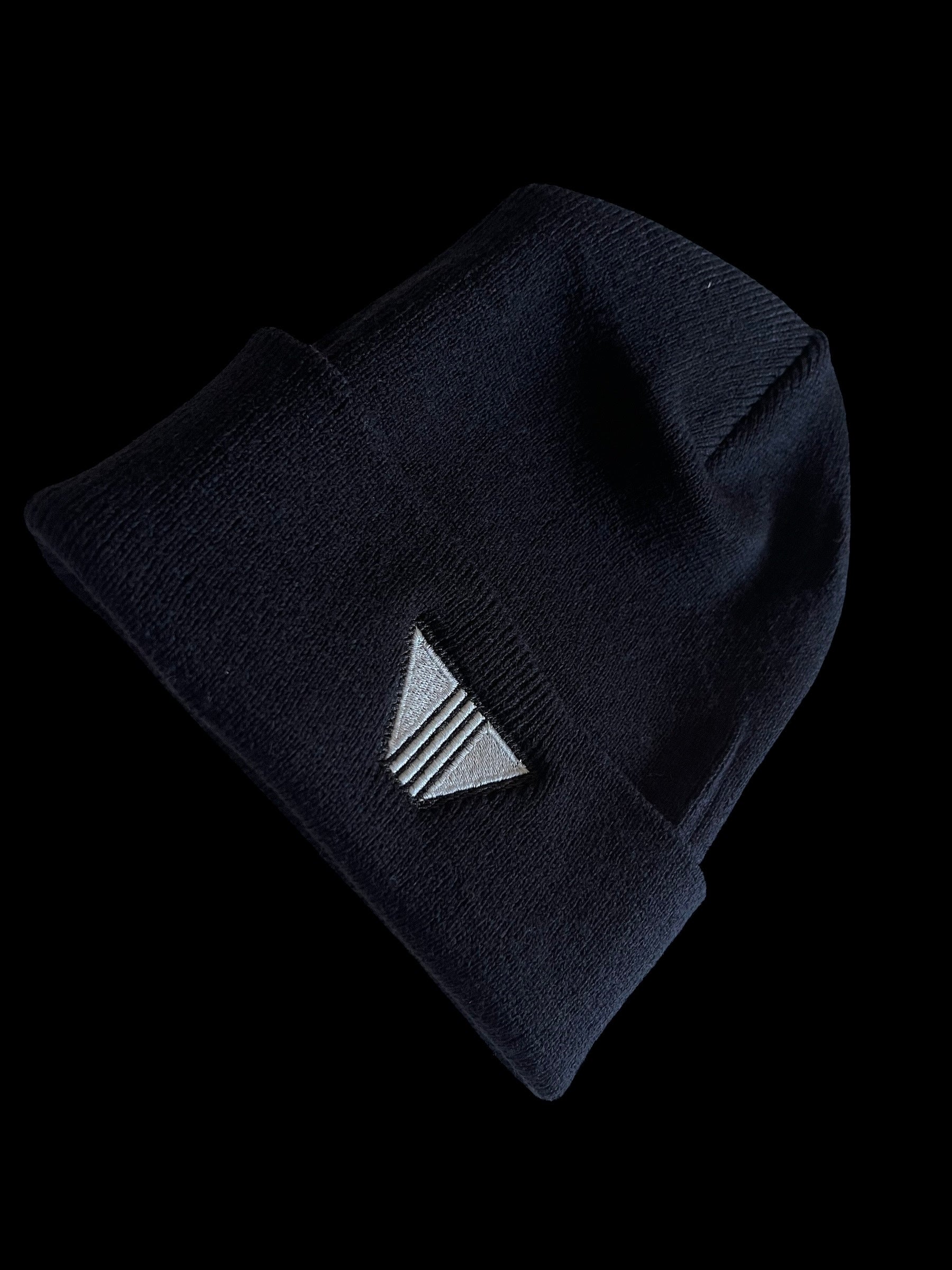 Beanie With Embroidered Sturgeon Back Design