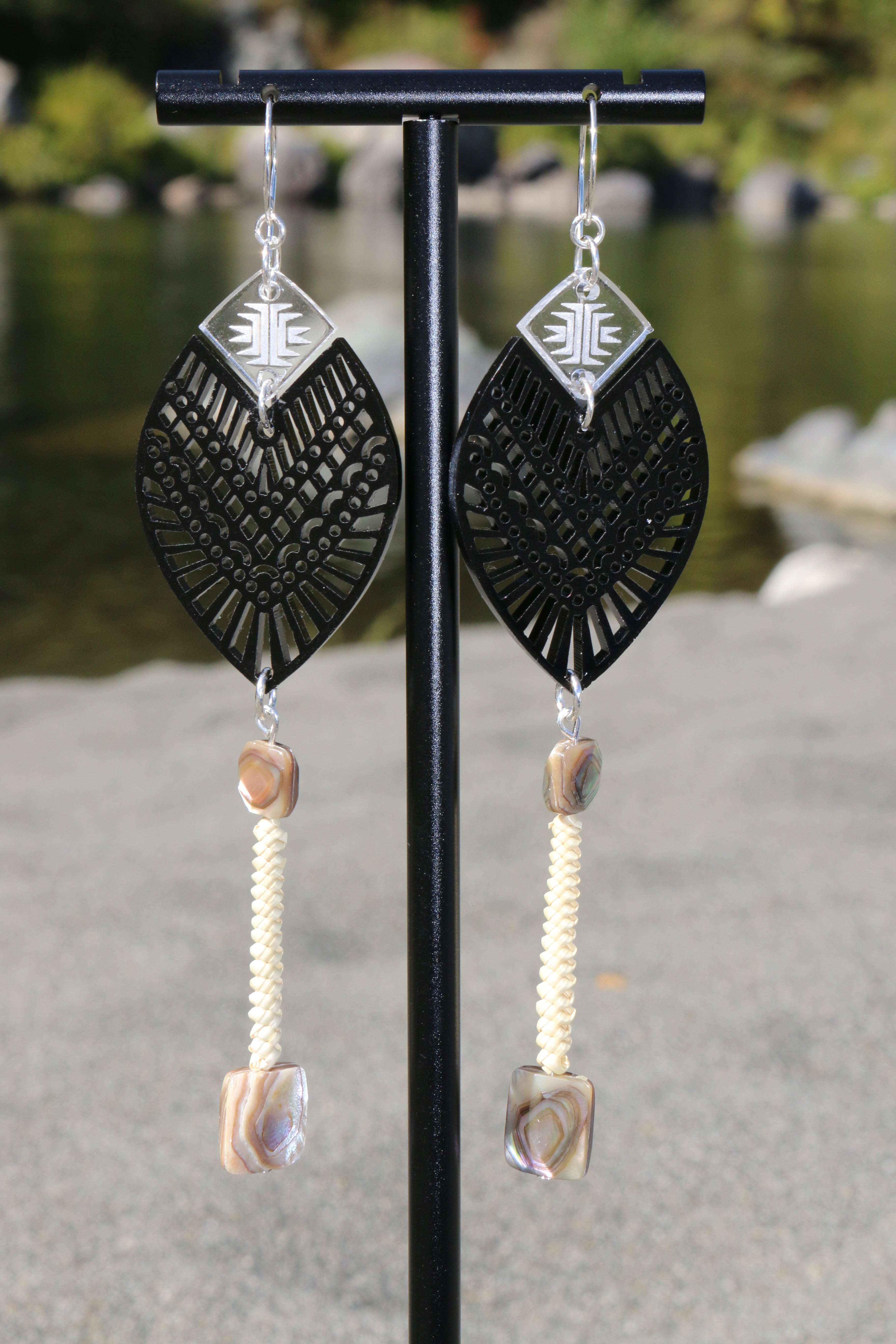 Intricate Petal Shaped Earrings