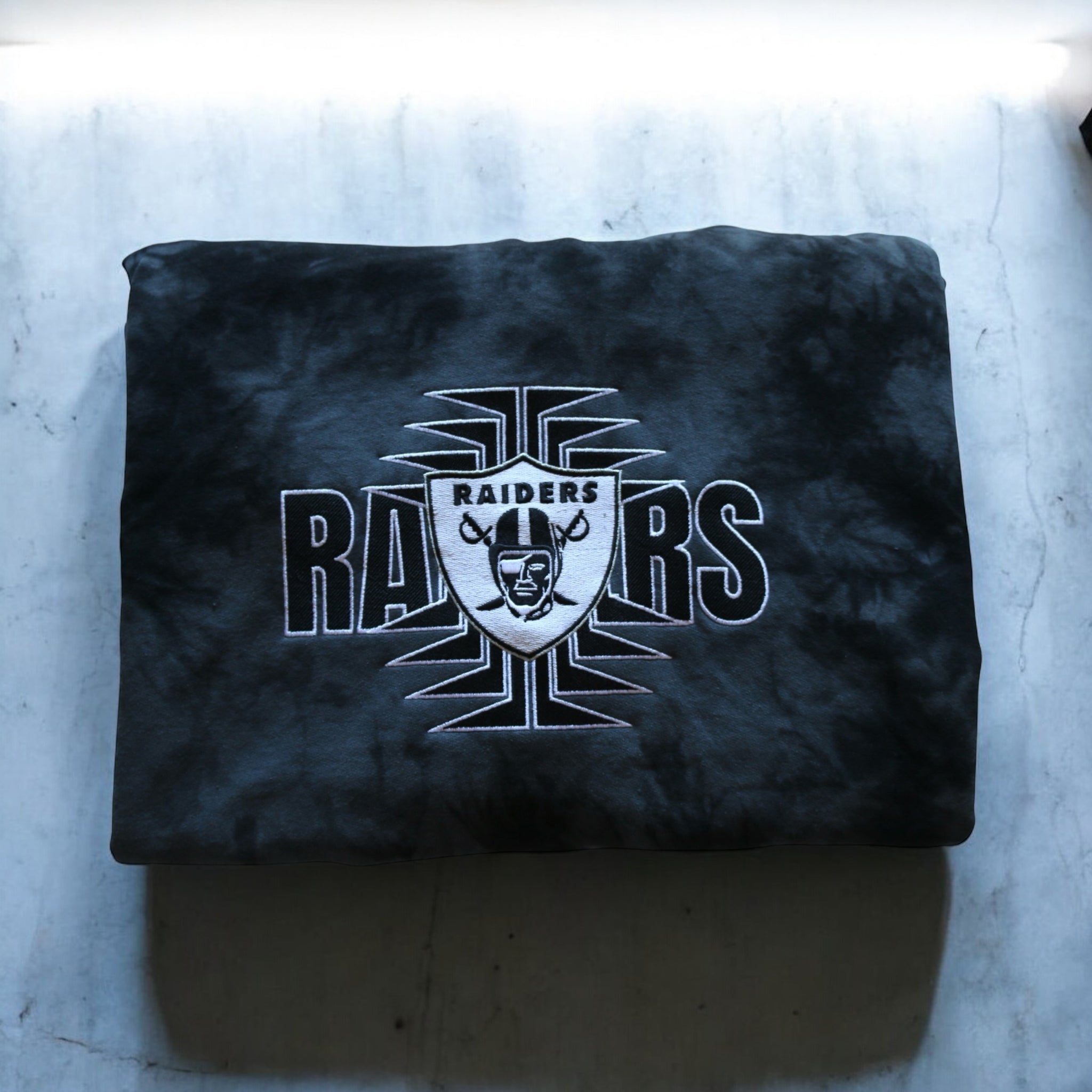 Embroidered Logo Tie Dye Hoodie with Frog Foot Design – qostandesigns