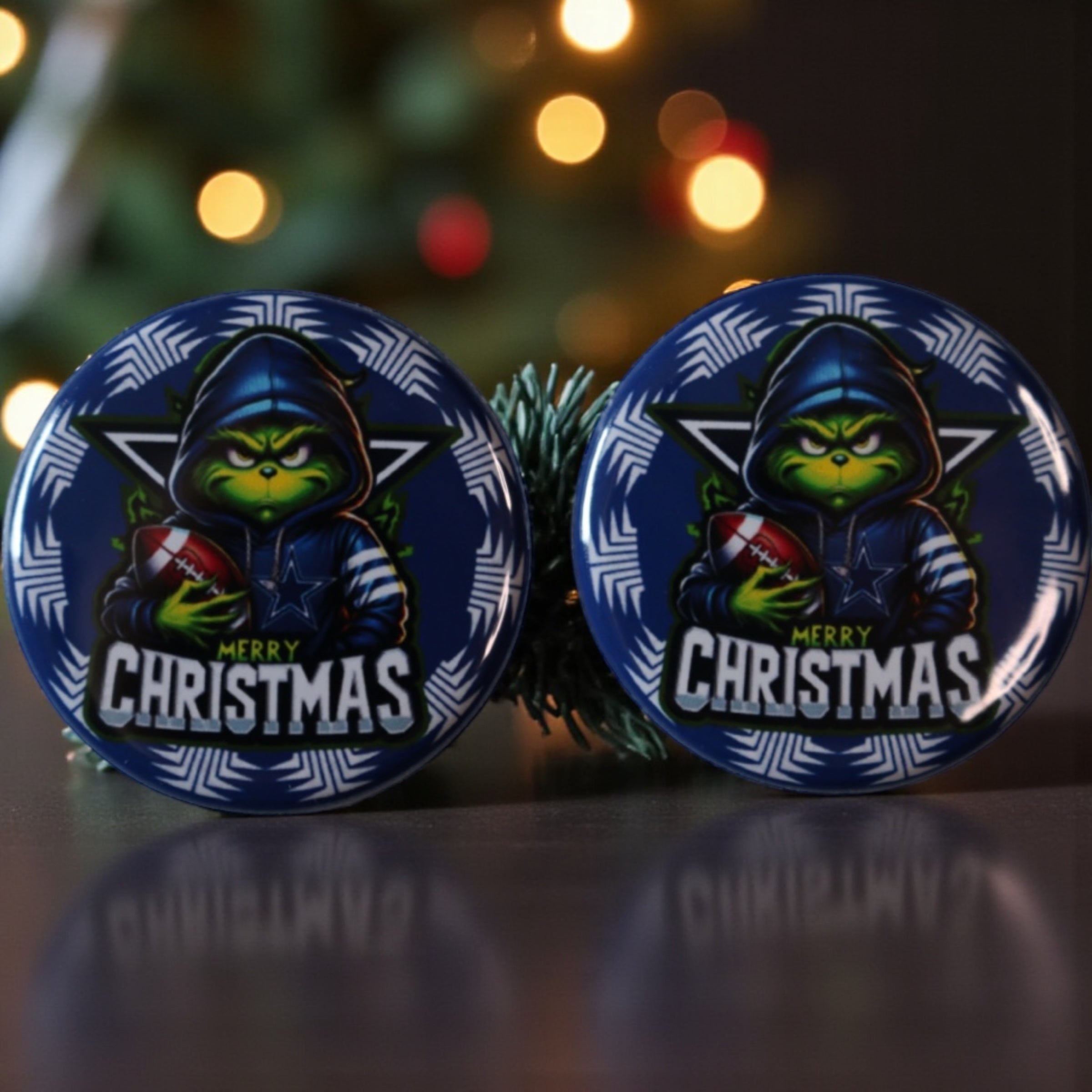 Christmas Cabs Set of Two Blue Team