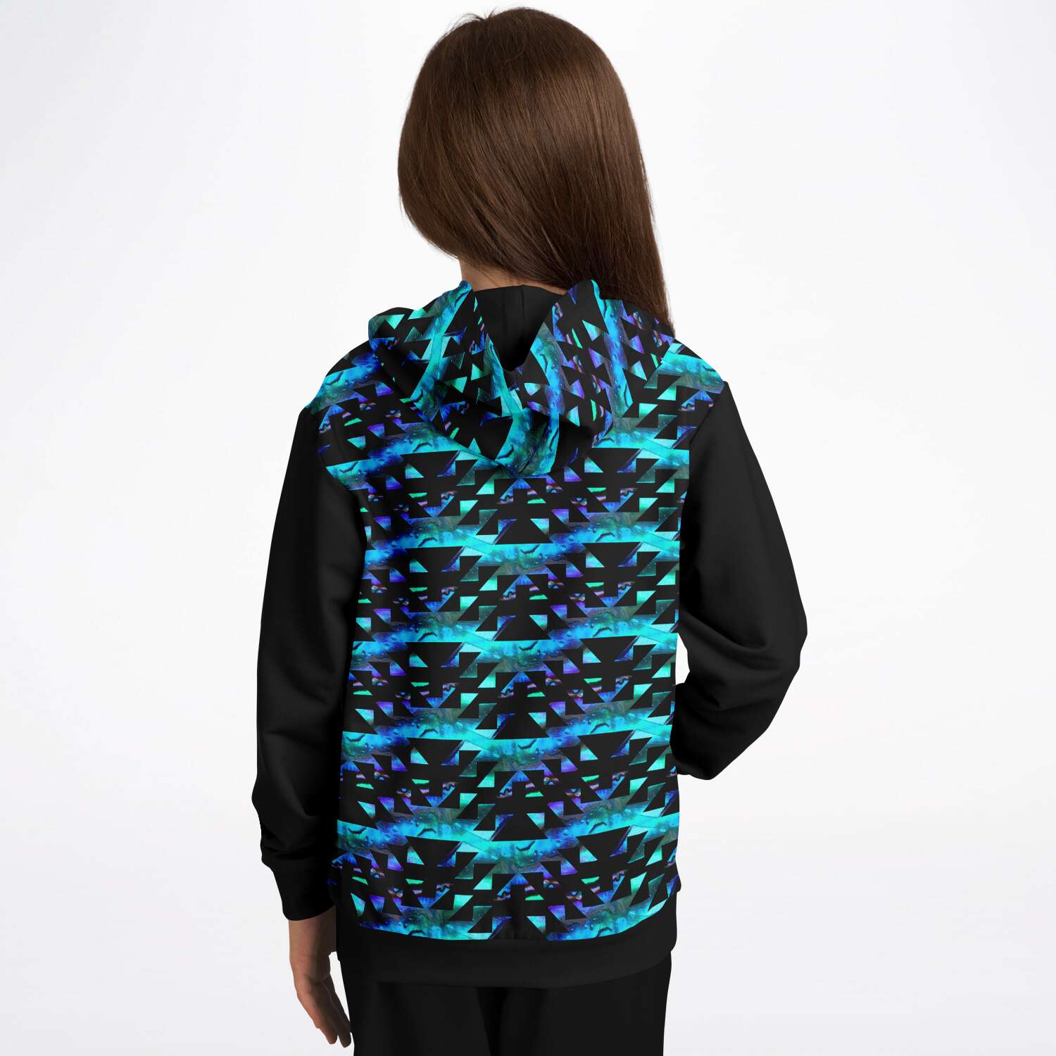 Unisex Kids Abalone Hoodie With Basket Design