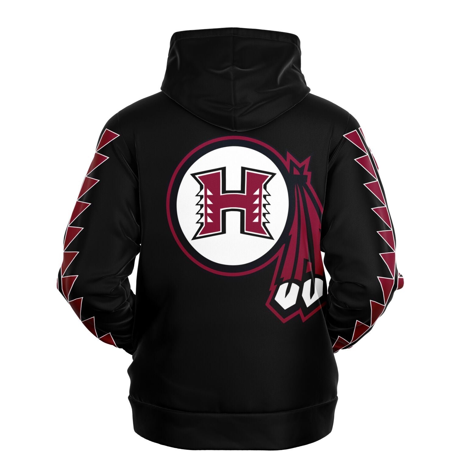 ( Athletic )Hoopa Warriors Hoodie