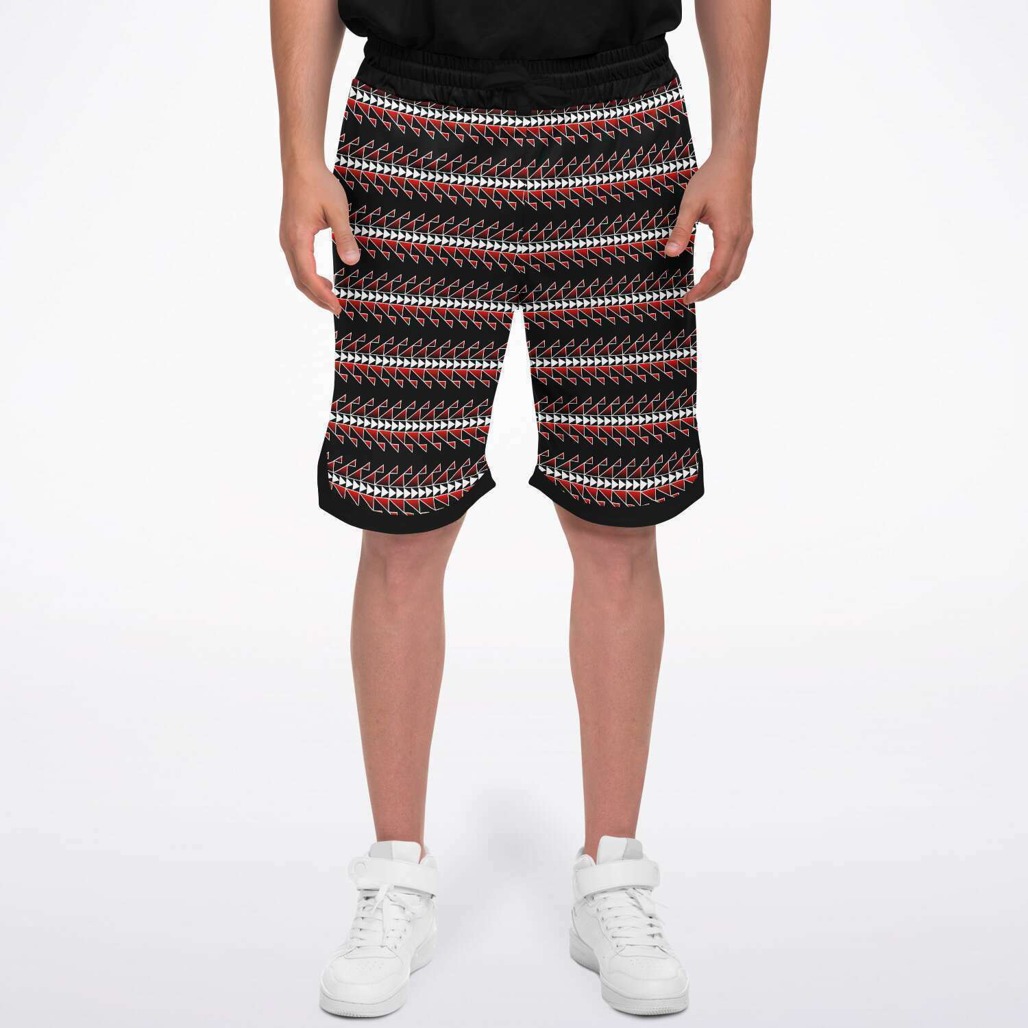 Basketball Shorts With Sturgeon Back Designs