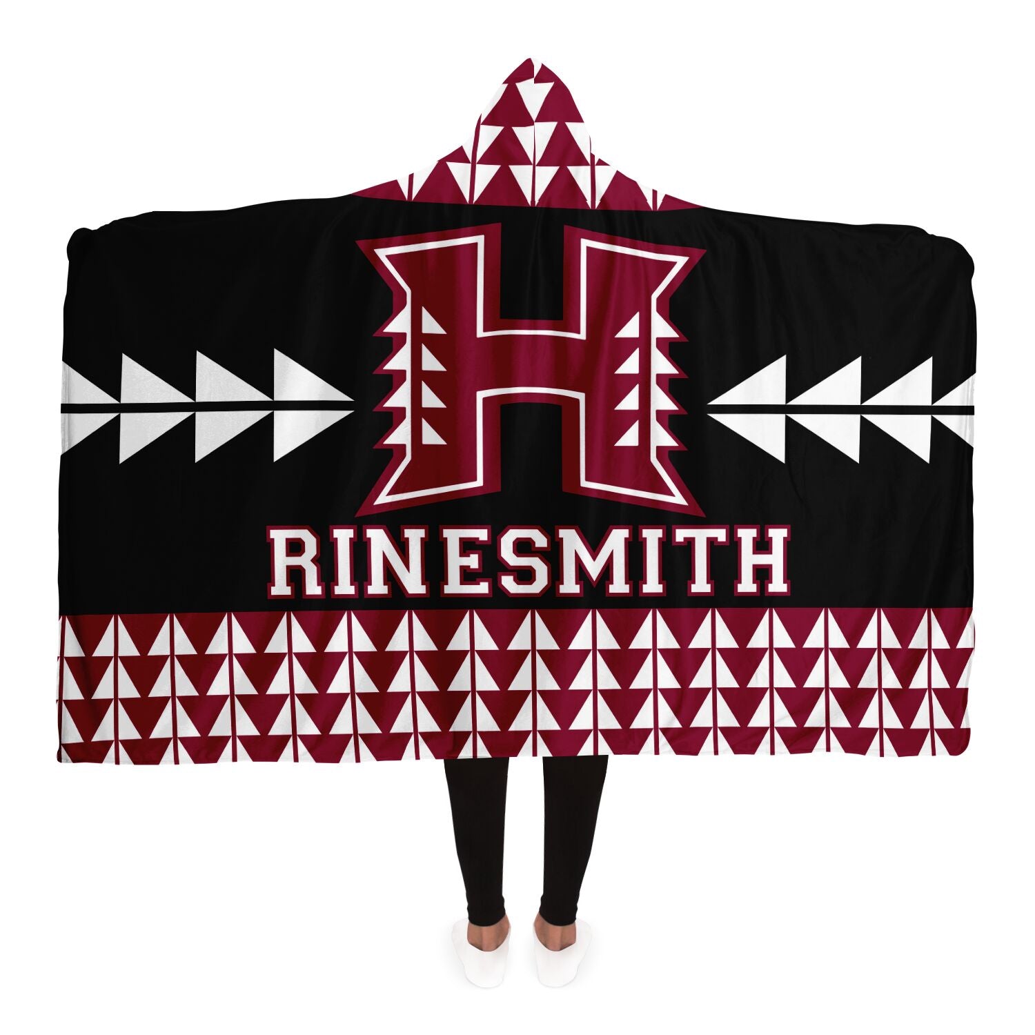 Rinesmith Hooded Hoopa Blanket