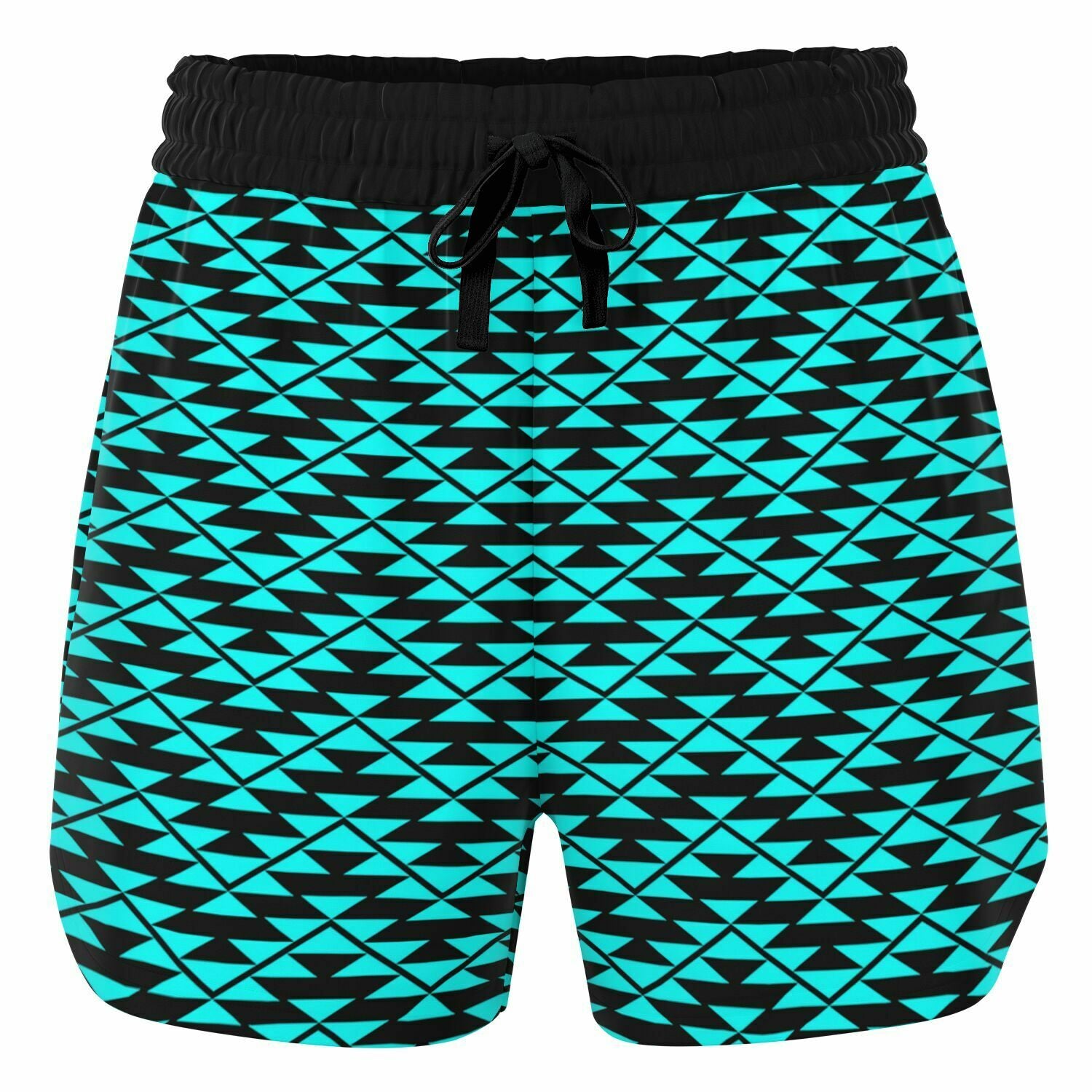 Women's Athletic Loose Shorts With Snake Nose Design