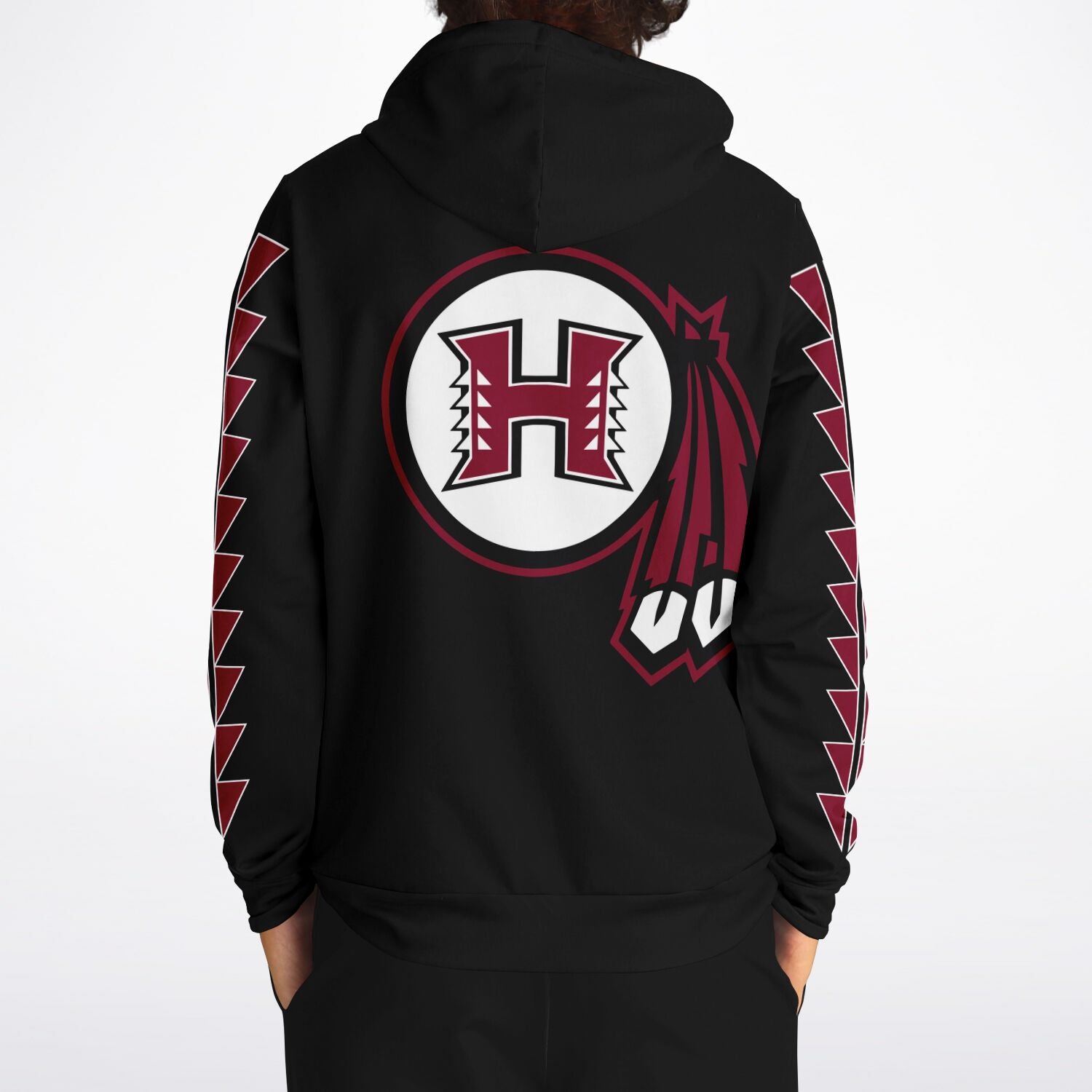 ( Athletic )Hoopa Warriors Hoodie