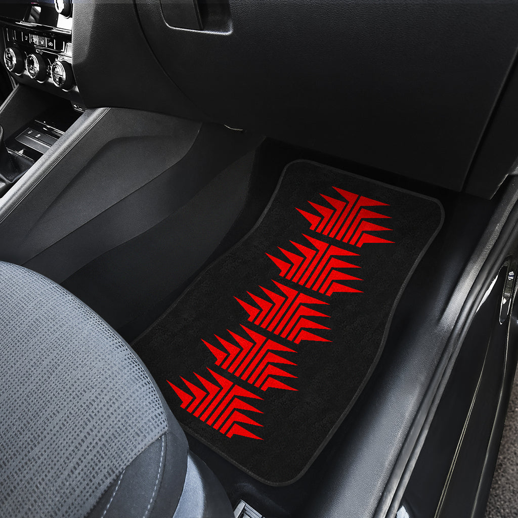 Car Floor Mats With Red Frog Foot Designs – qostandesigns