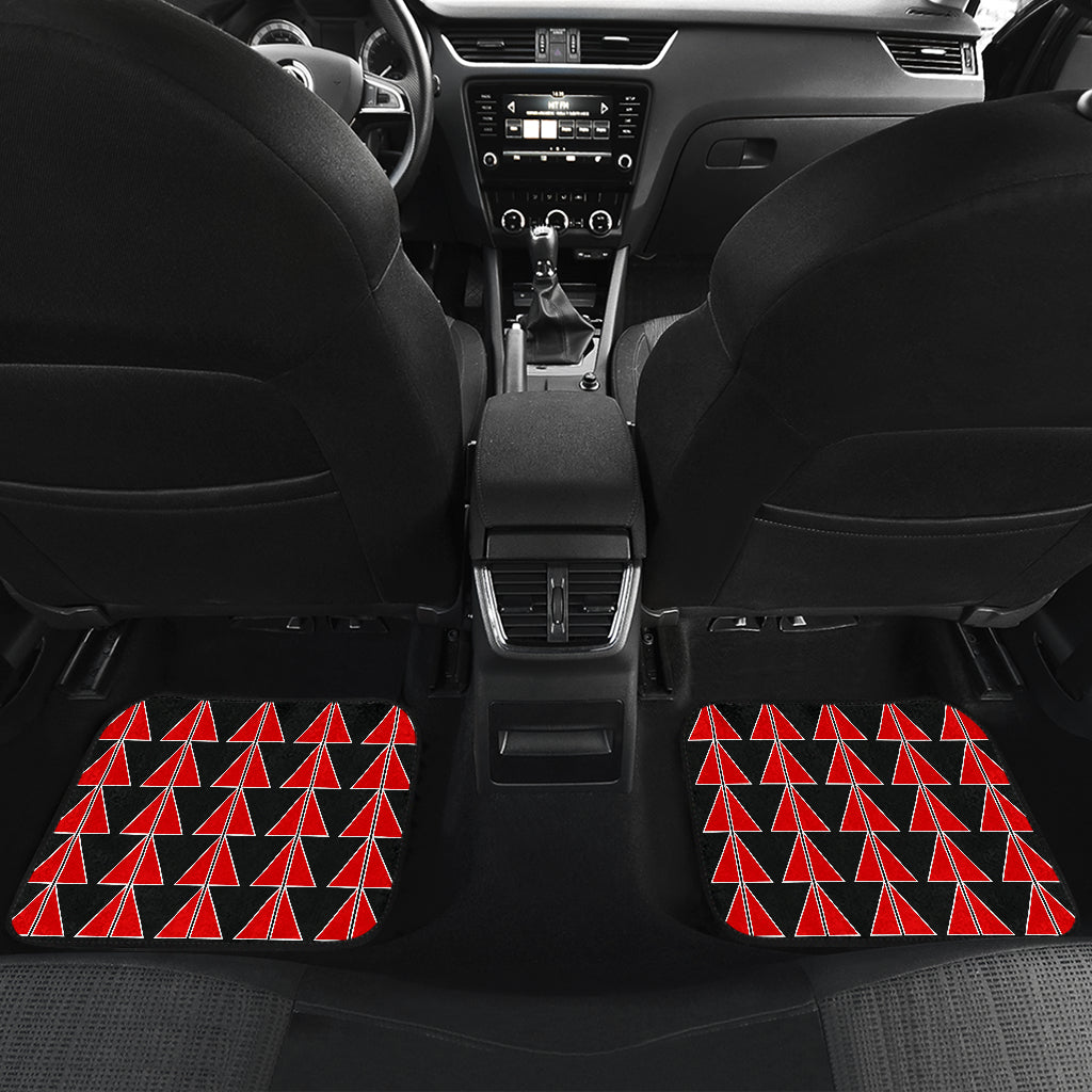 Pileated Woodpecker Car Floor Mats With Sturgeon Back Design